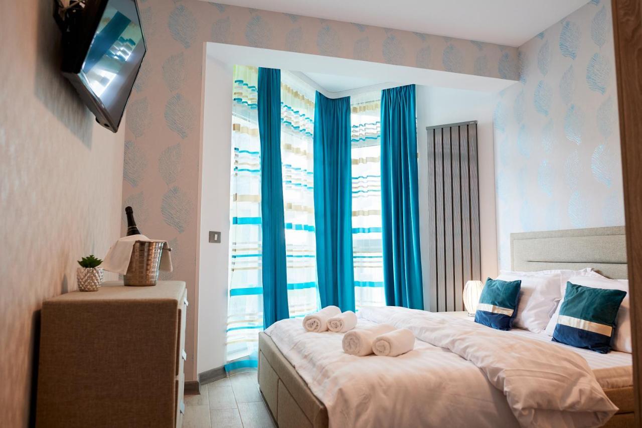 Aquamarin 2BD apt Spa n Pools ALEZZI Beach resort Năvodari Exterior foto